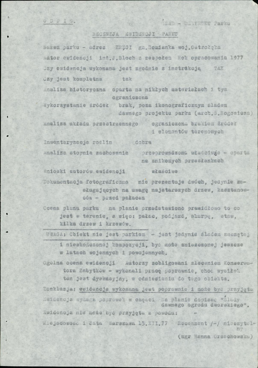Ewidencja parkowa, skan nr 5