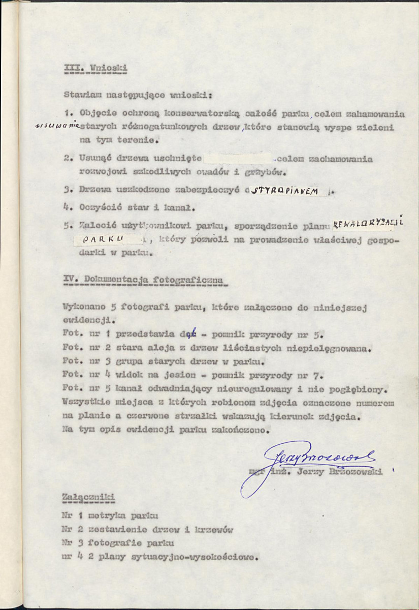 EP - Ewidencja parkowa, skan nr 12