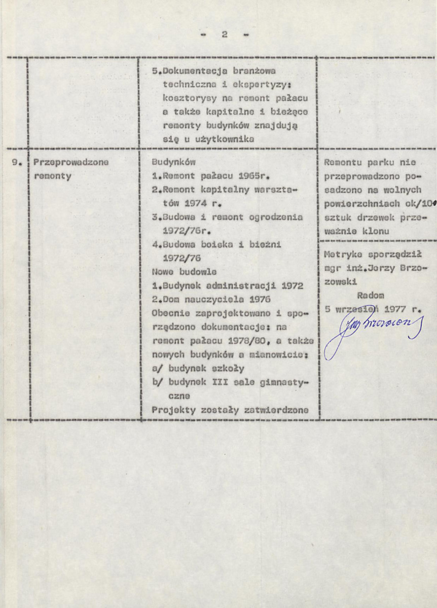 Ewidencja parkowa, skan nr 15