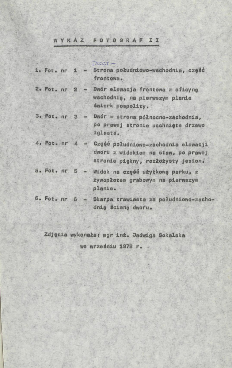 Ewidencja parkowa, skan nr 19