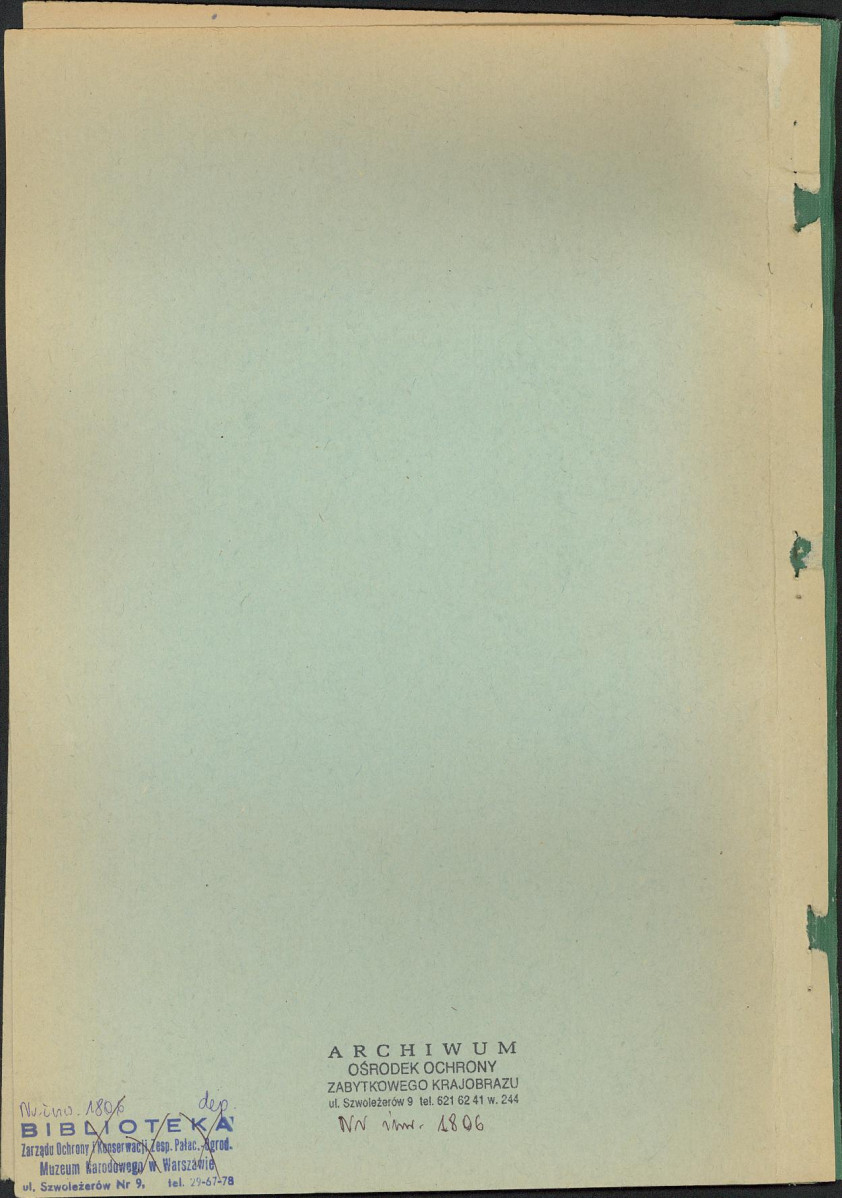 Ewidencja parkowa, skan nr 2