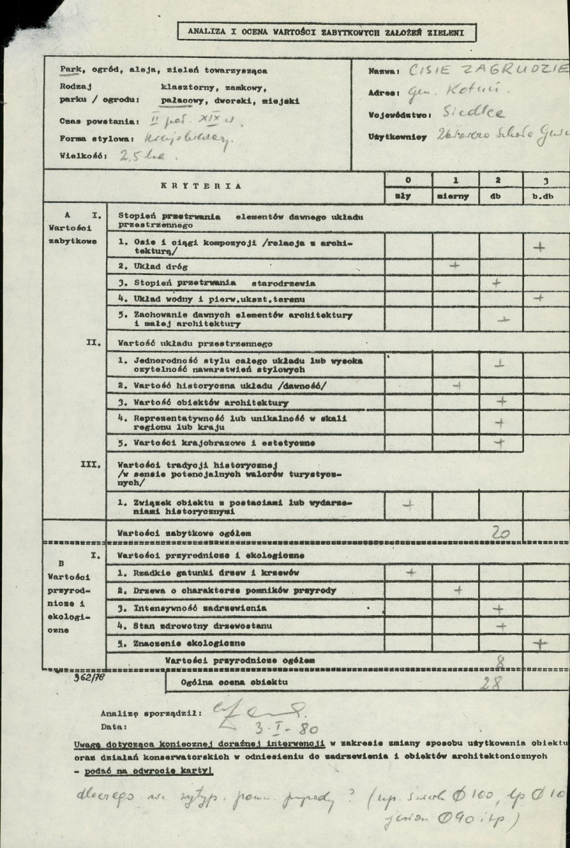 Ewidencja parkowa, skan nr 3
