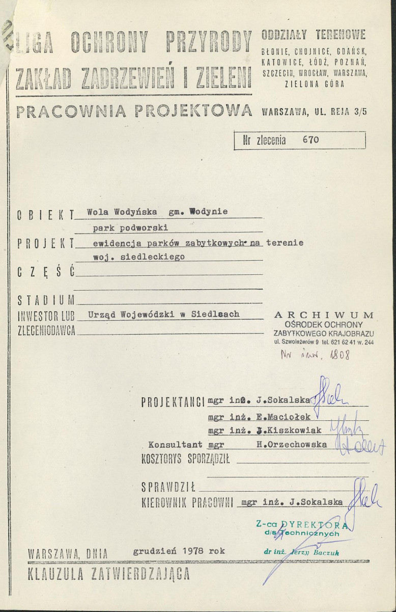 Ewidencja parkowa, skan nr 5