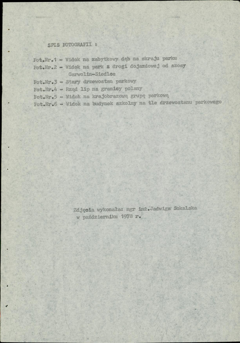 Ewidencja parkowa, skan nr 19