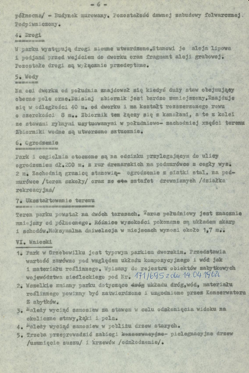 Ewidencja parkowa, skan nr 15