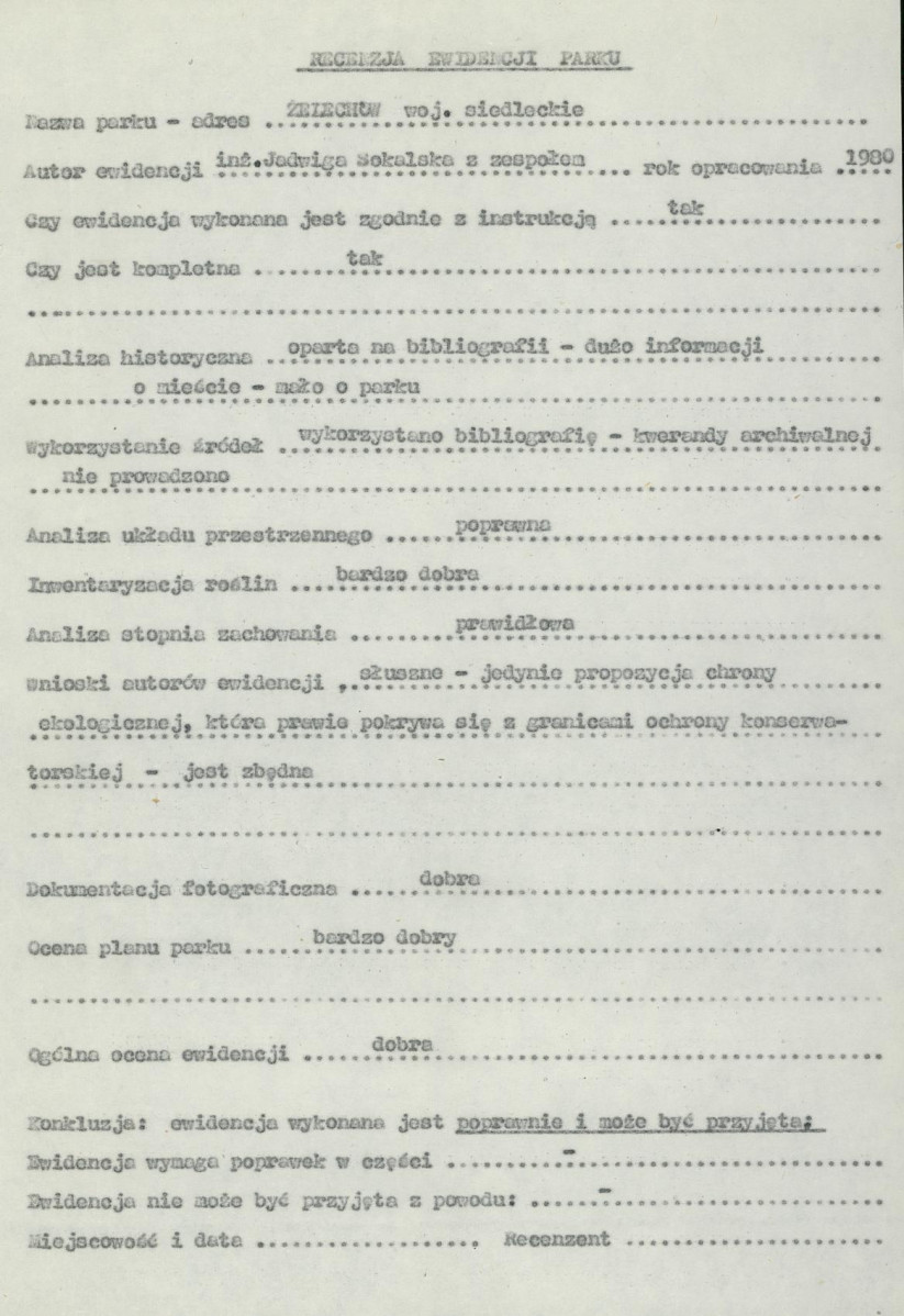 Ewidencja parkowa, skan nr 6