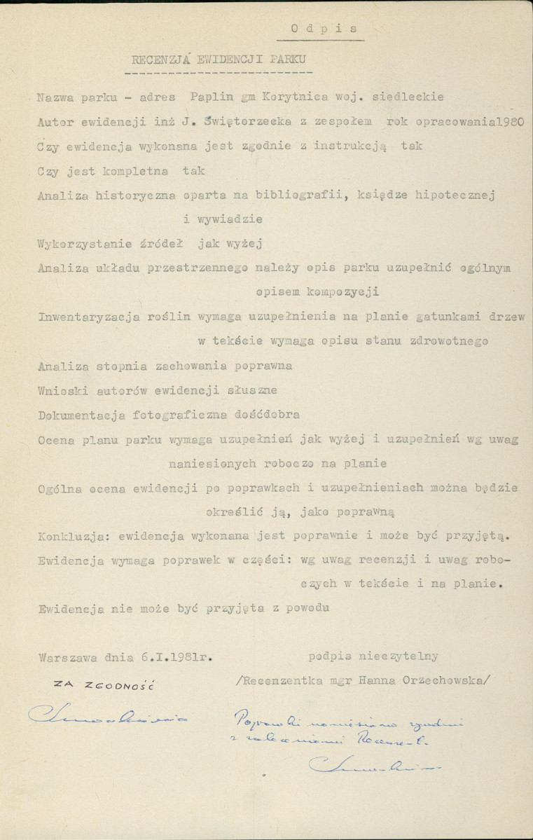 Ewidencja parkowa, skan nr 5