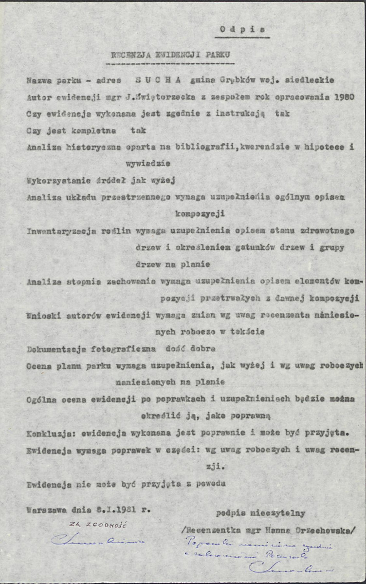 Ewidencja parkowa, skan nr 5