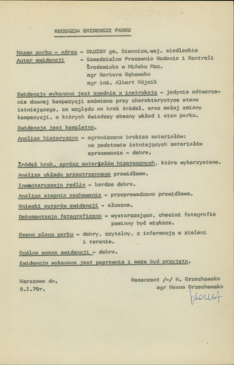 Ewidencja parkowa, skan nr 6