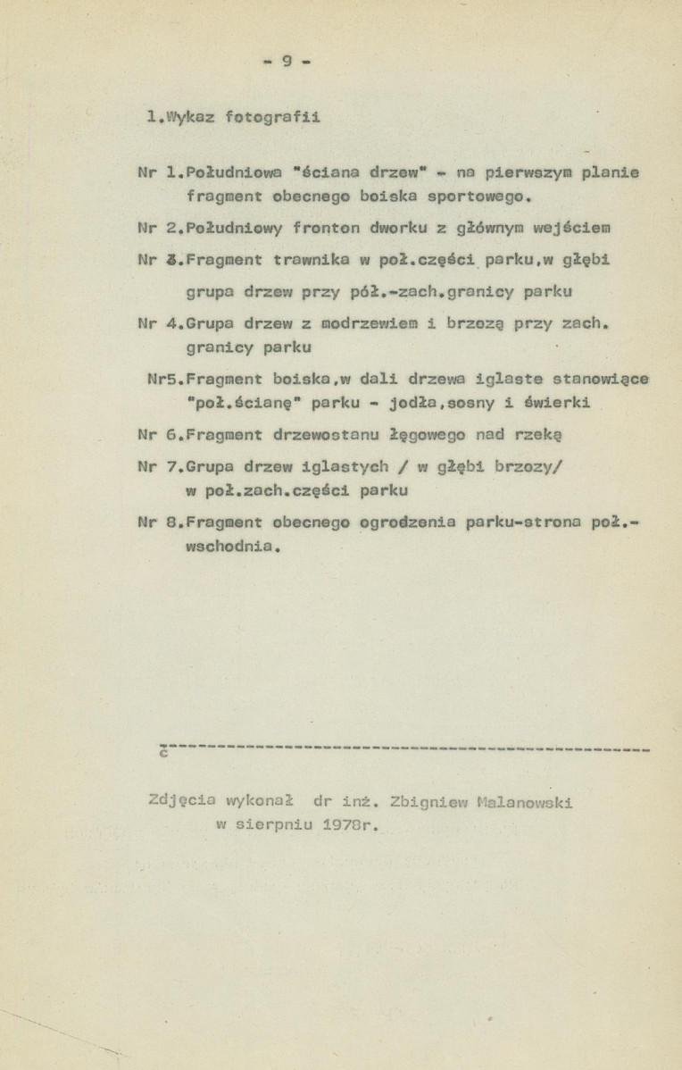 Ewidencja parkowa, skan nr 19