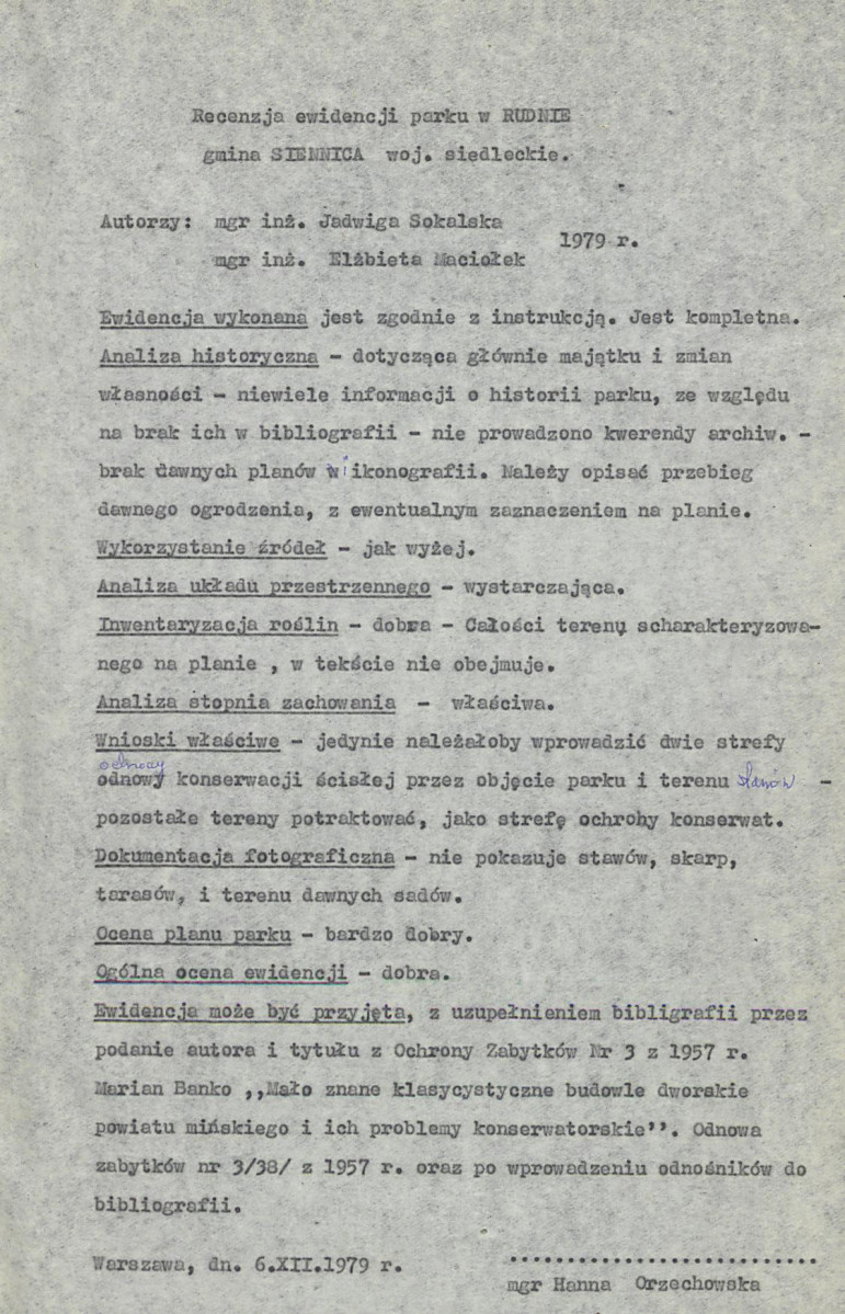 EP - Ewidencja parkowa, skan nr 6