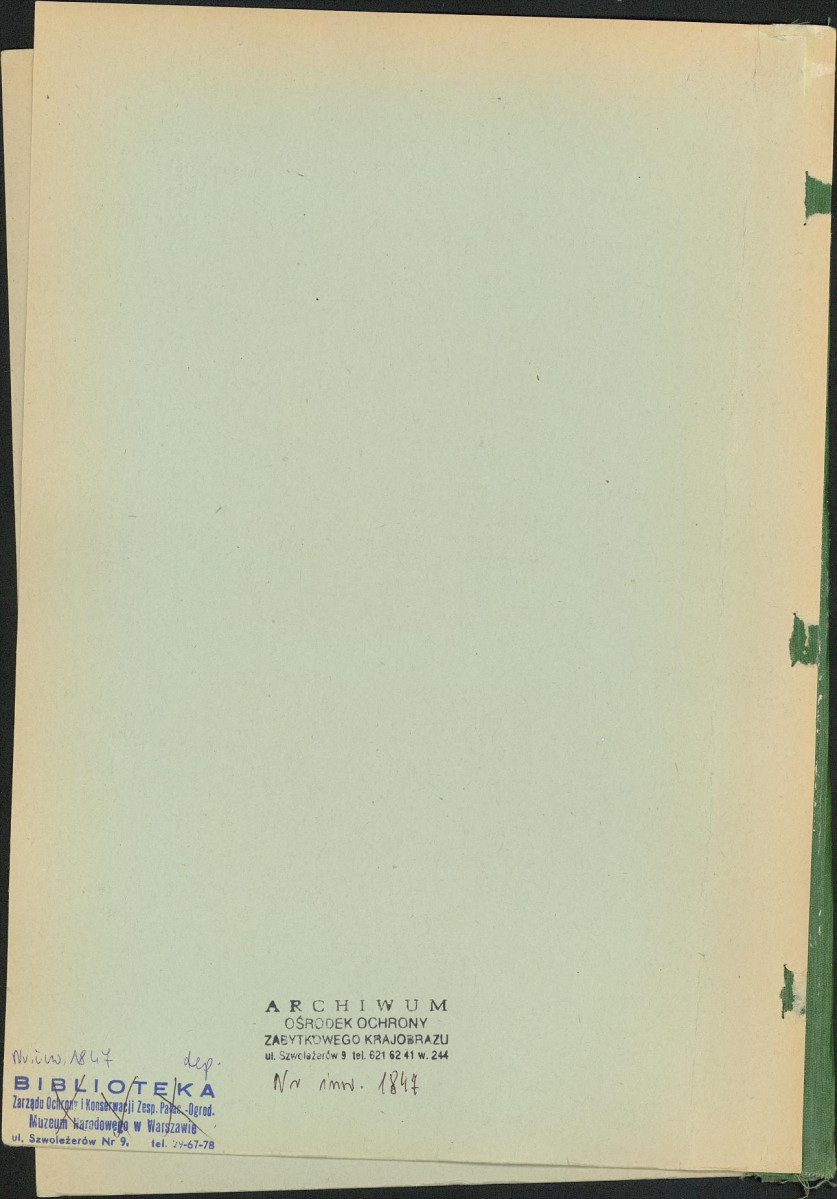 Ewidencja parkowa, skan nr 2