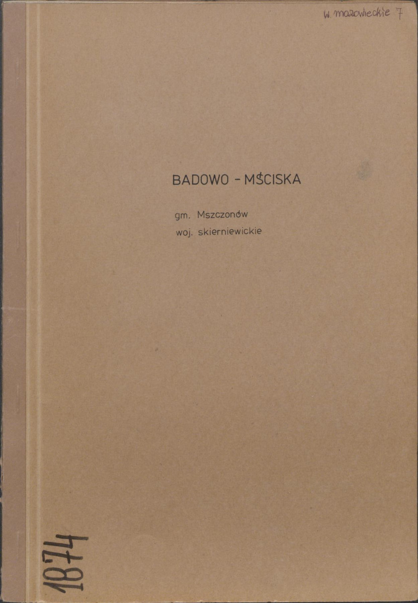 EP - Ewidencja parkowa, skan nr 1