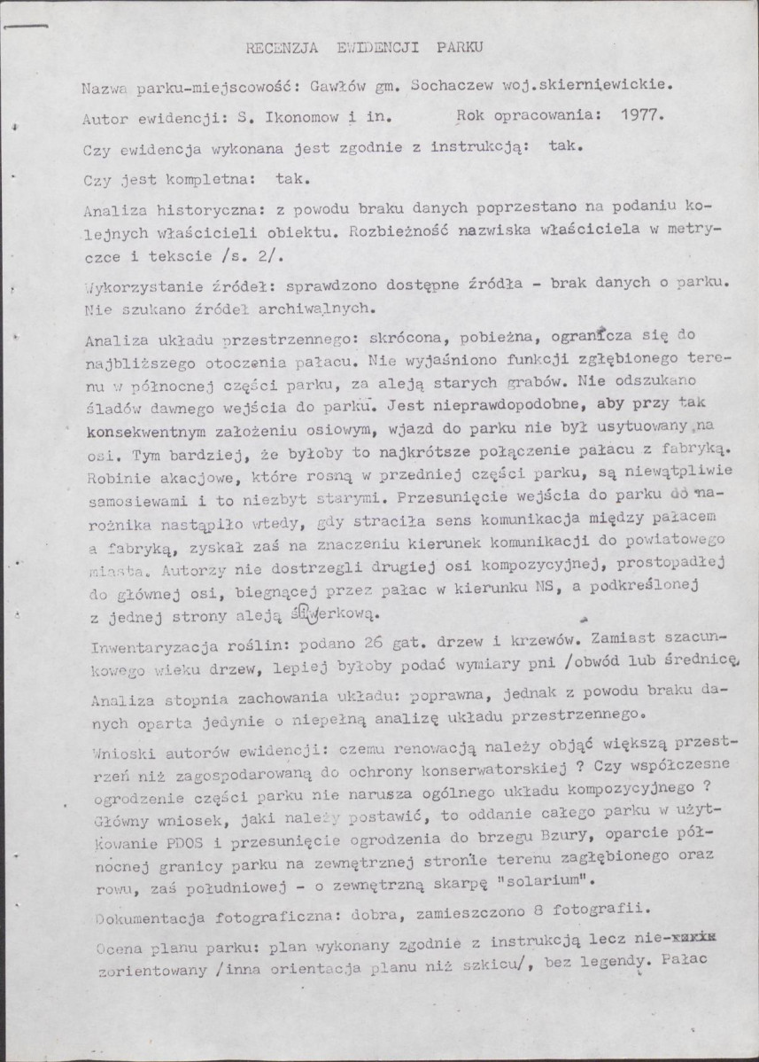 Ewidencja parkowa, skan nr 17