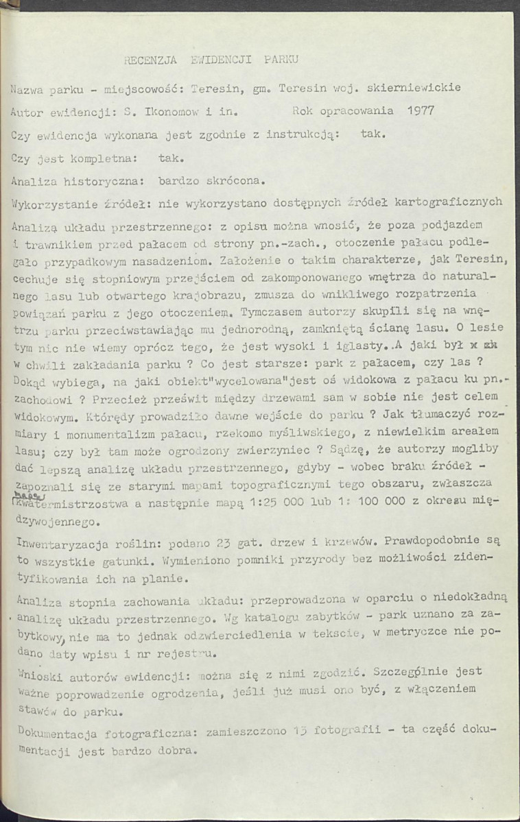 Ewidencja parkowa, skan nr 16