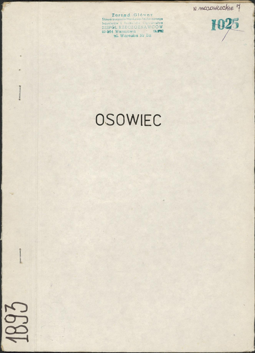 EP - Ewidencja parkowa, skan nr 1