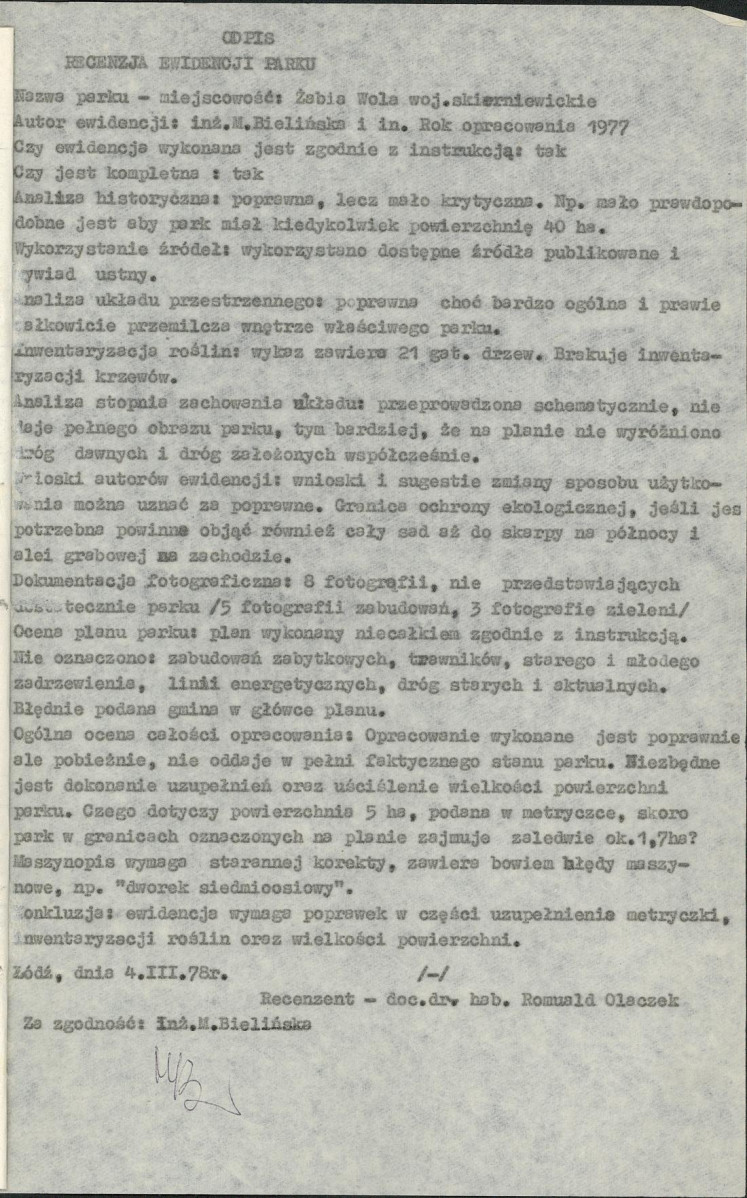 EP - Ewidencja parkowa, skan nr 4
