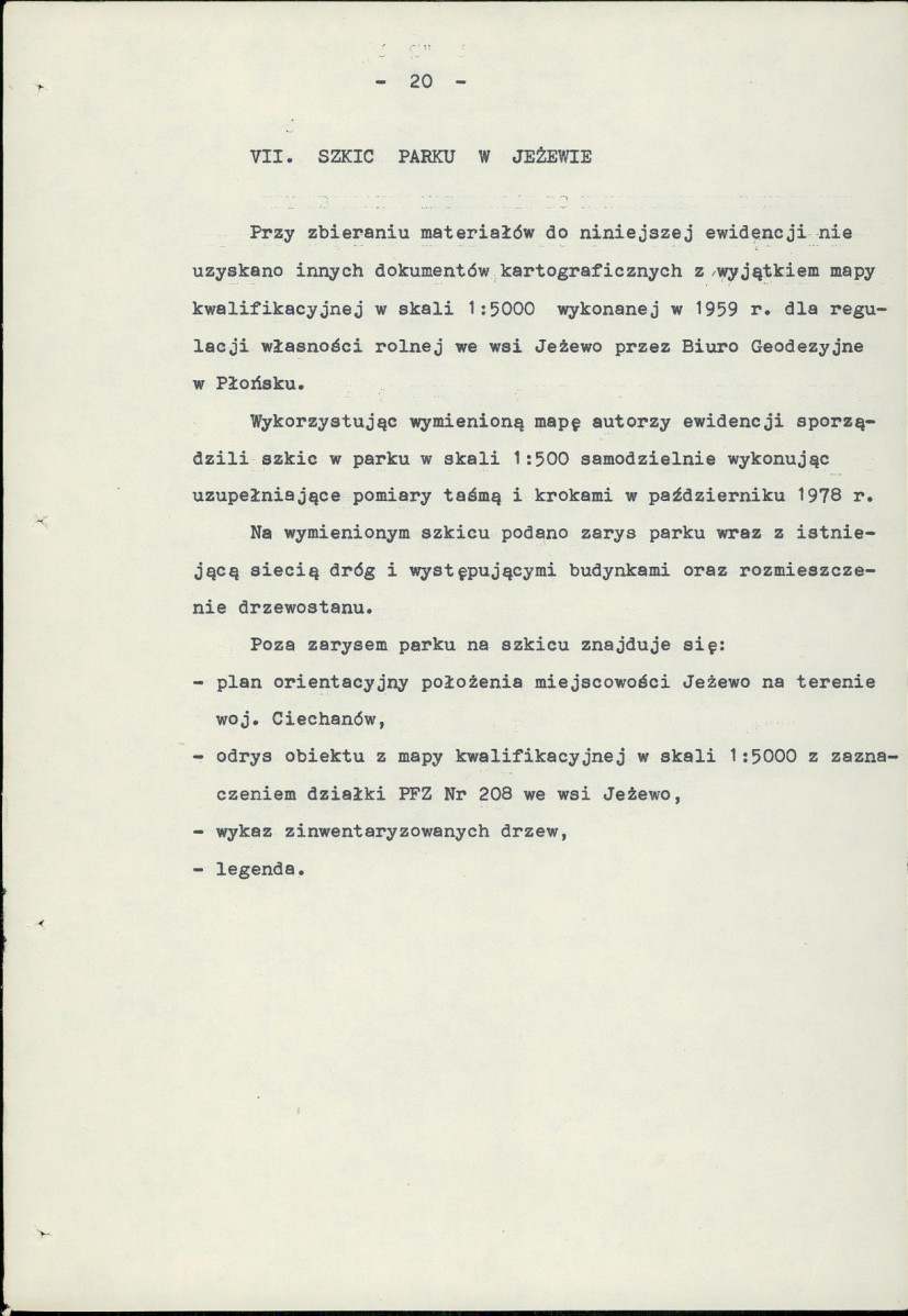 Ewidencja parkowa, skan nr 27