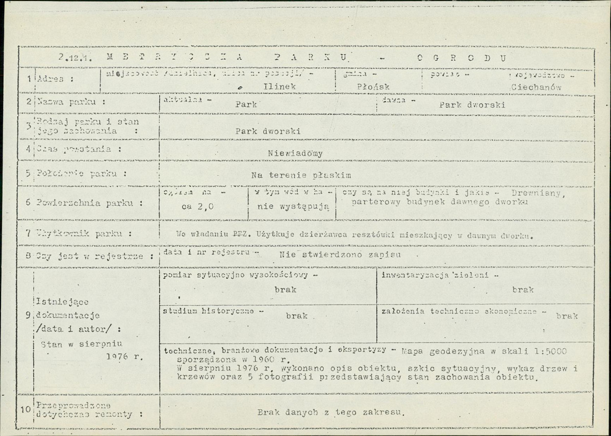 Ewidencja parkowa, skan nr 5
