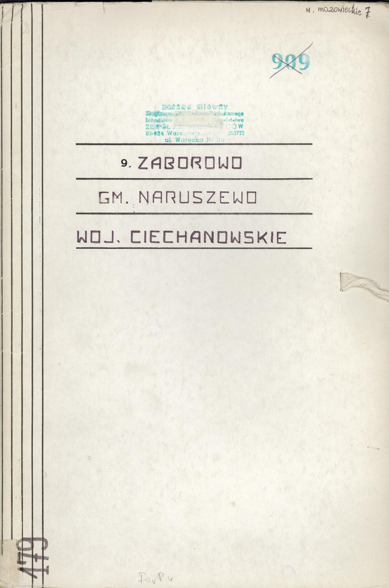 Ewidencja parkowa, skan nr 1