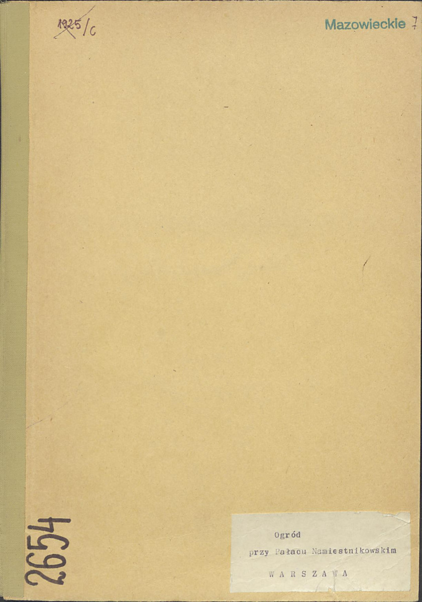 Ewidencja parkowa, skan nr 1