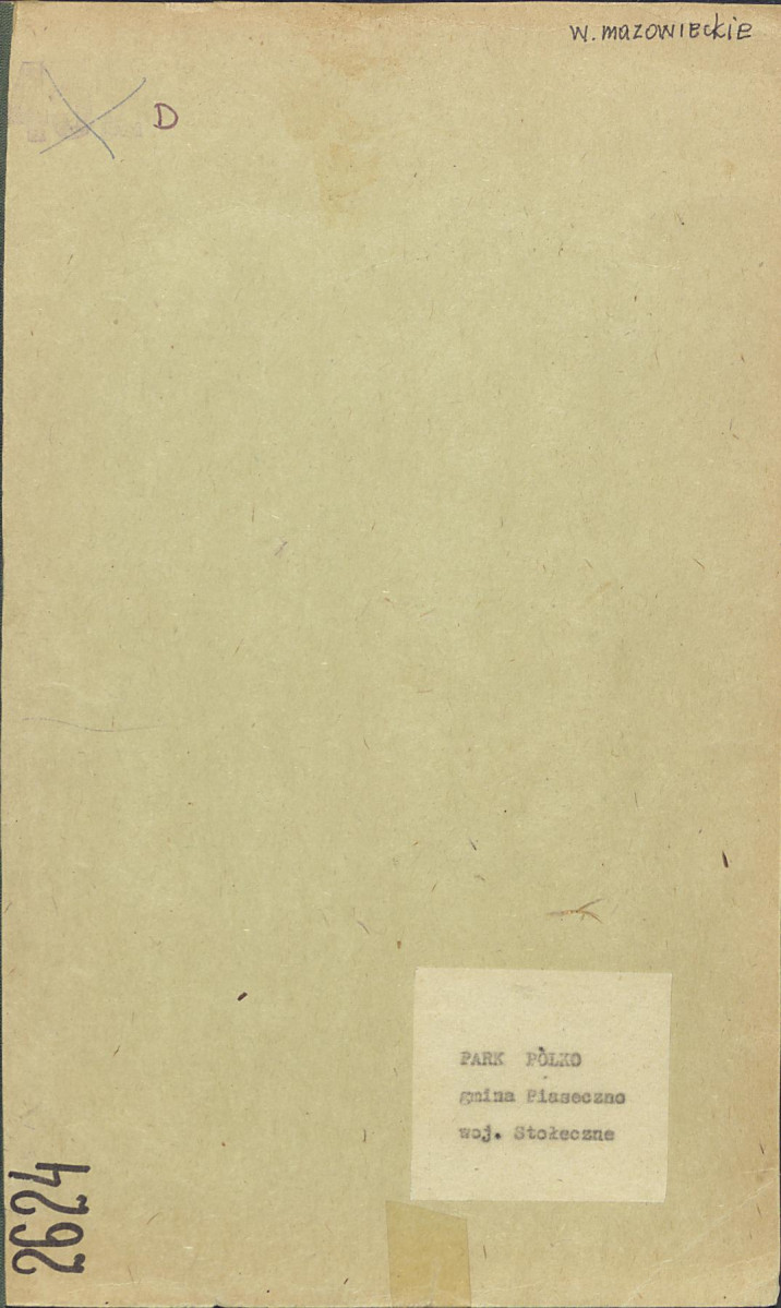 EP - Ewidencja parkowa, skan nr 1