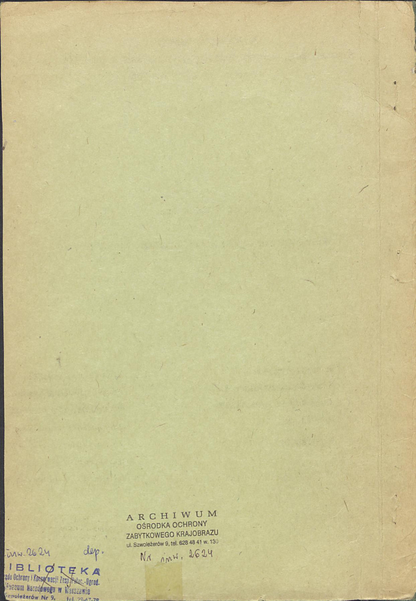 EP - Ewidencja parkowa, skan nr 2