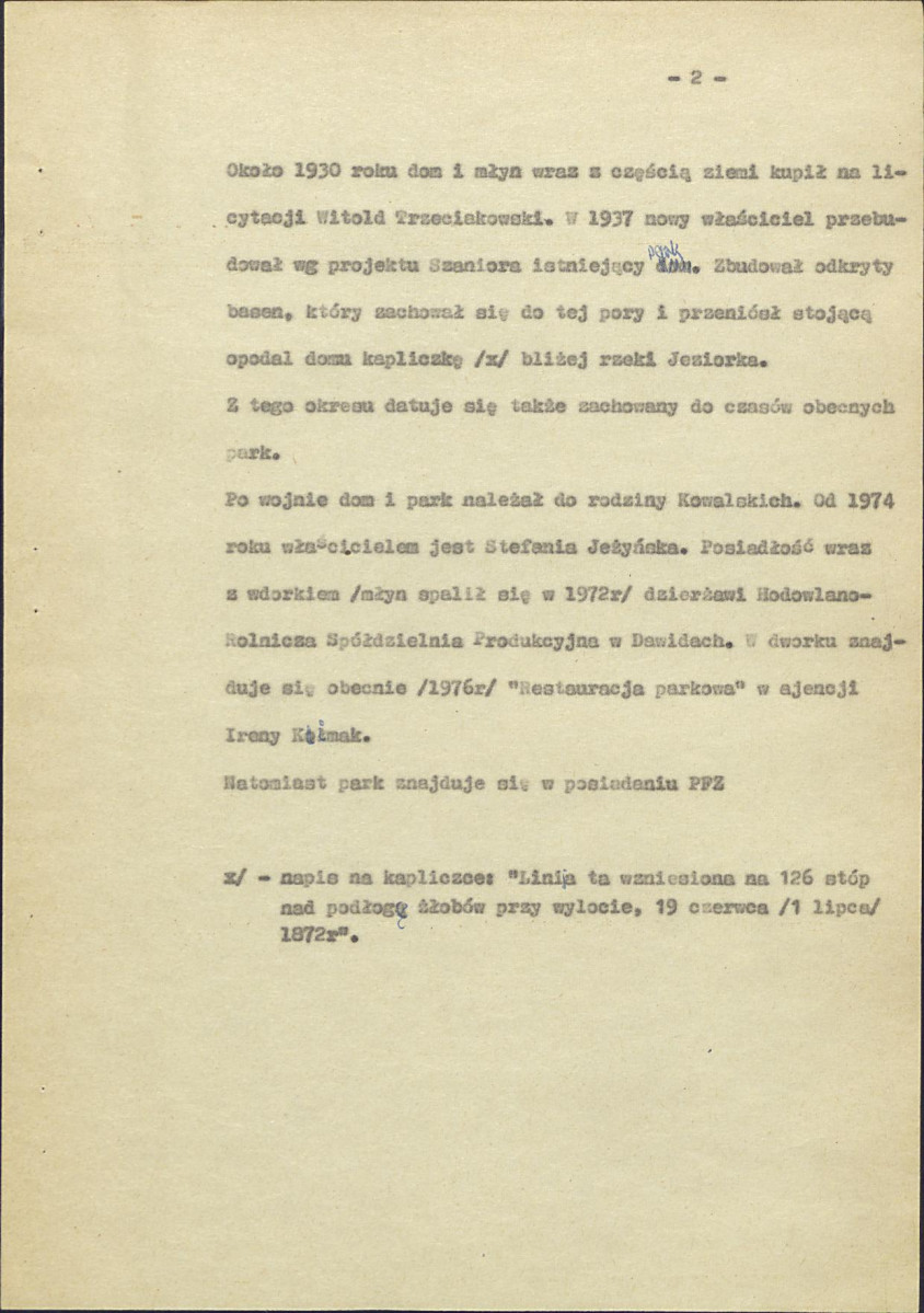 EP - Ewidencja parkowa, skan nr 8