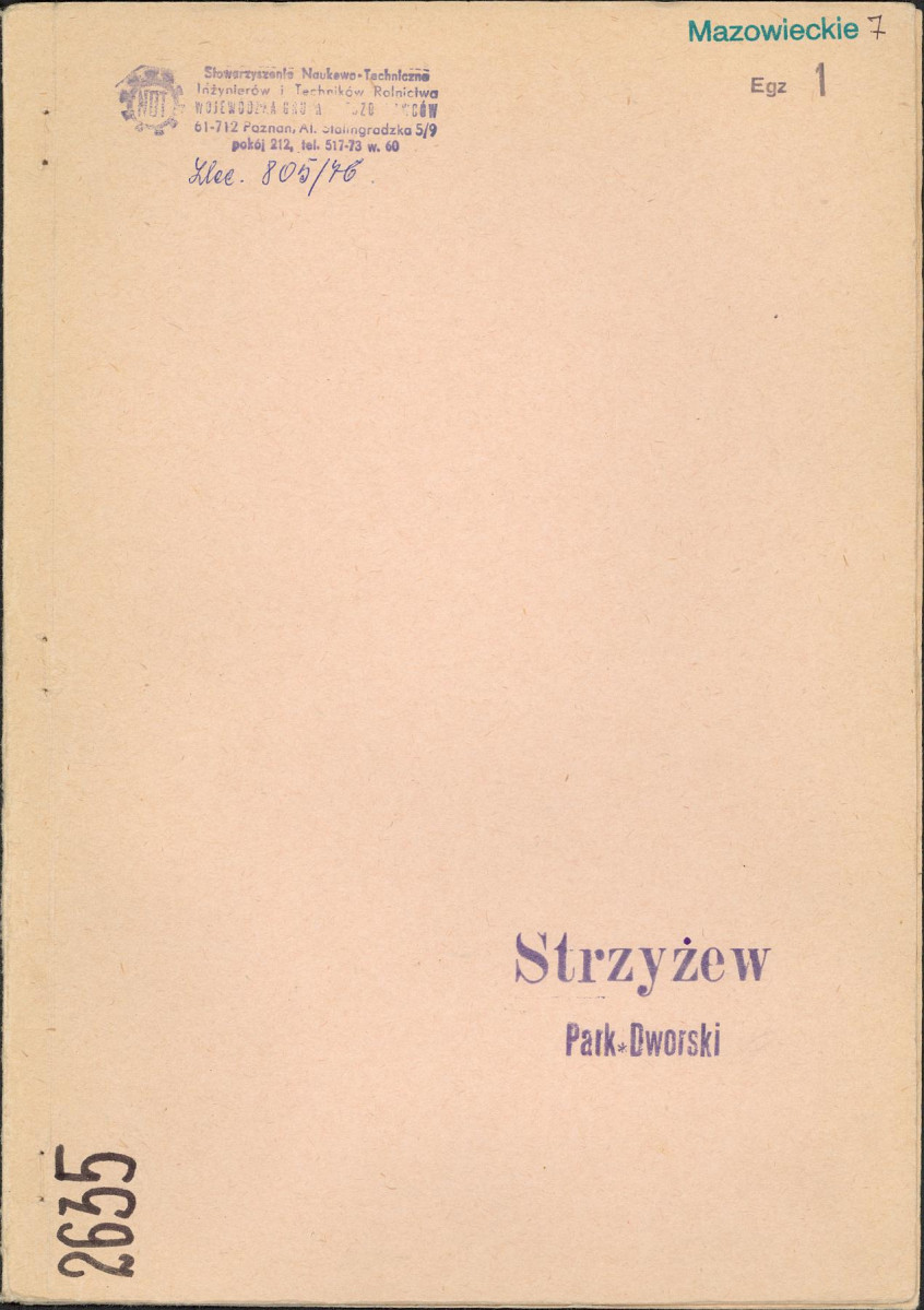 Ewidencja parkowa, skan nr 1