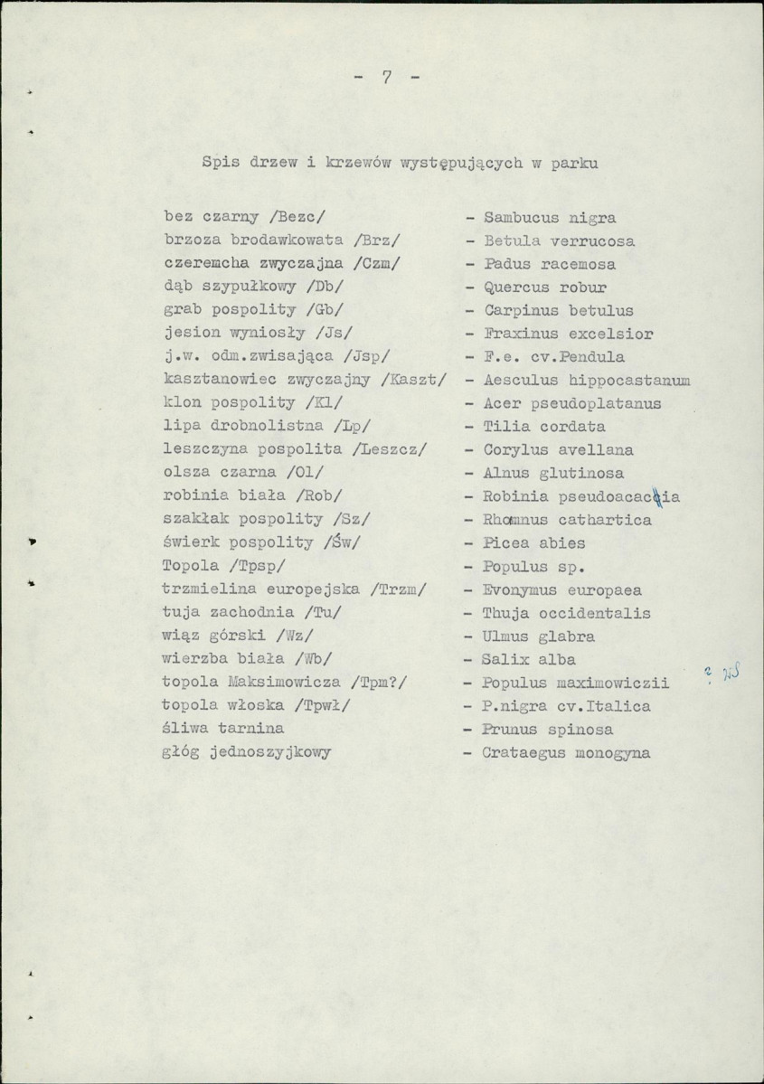 Ewidencja parkowa, skan nr 11