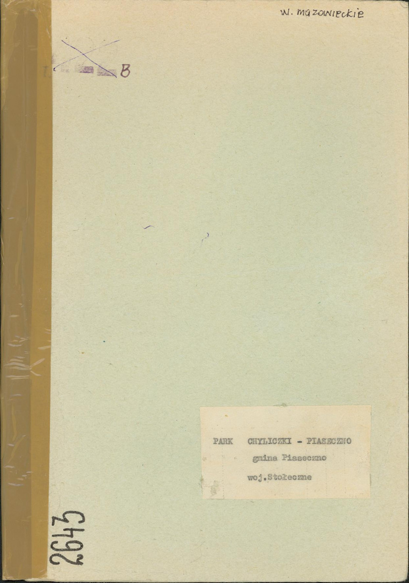 Ewidencja parkowa, skan nr 1