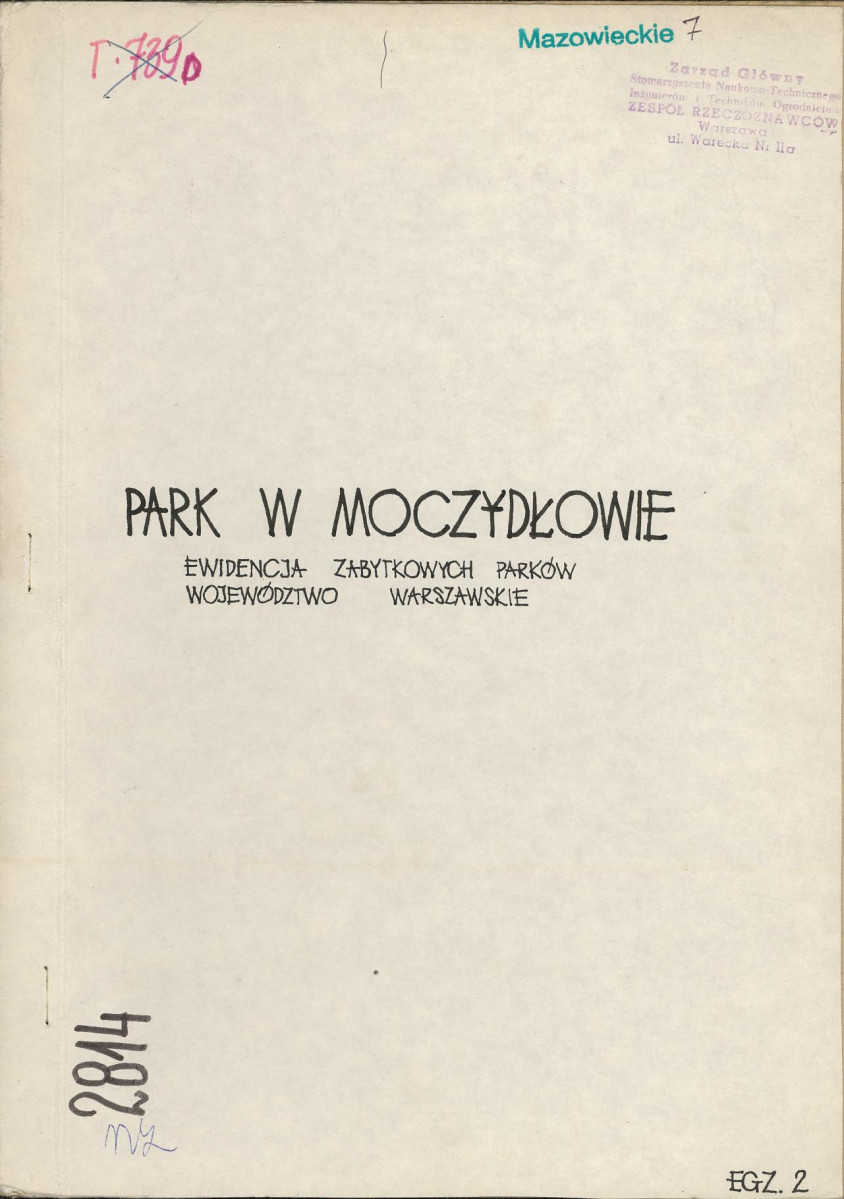 Ewidencja parkowa, skan nr 1