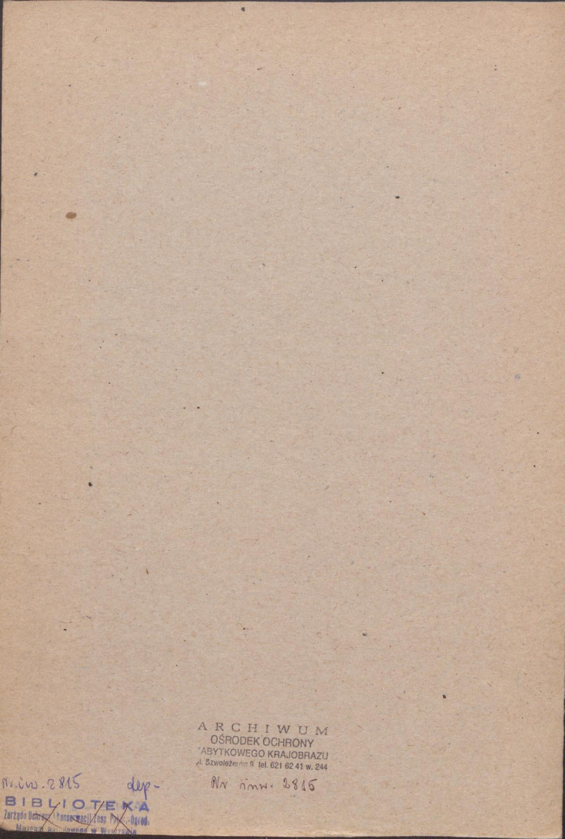 EP - Ewidencja parkowa, skan nr 2