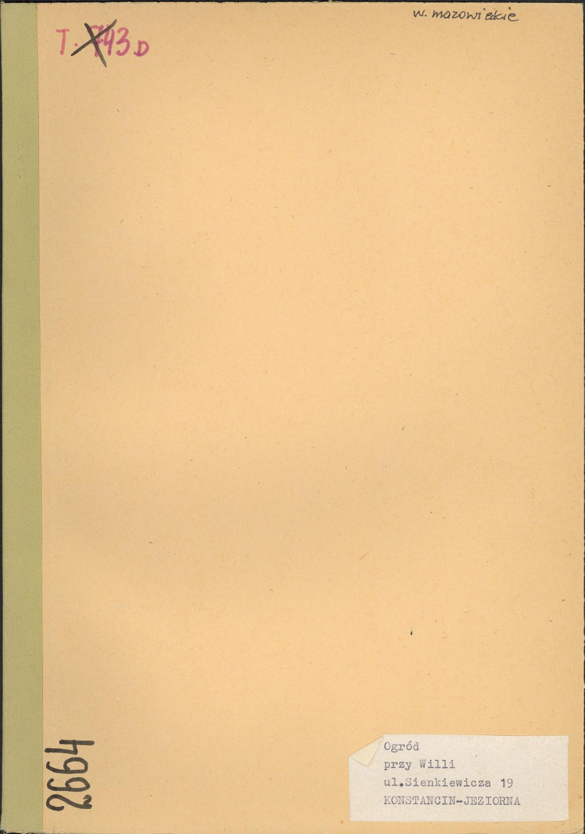 Ewidencja parkowa, skan nr 1