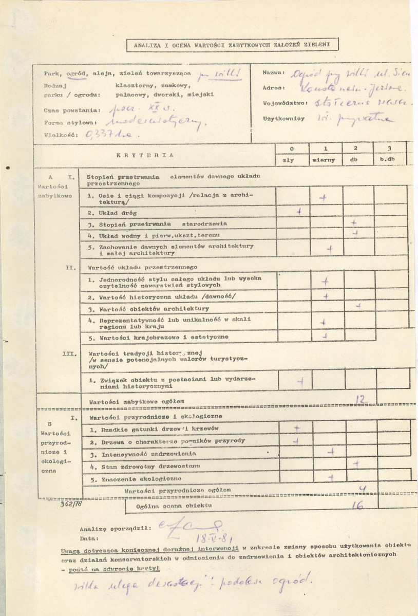 Ewidencja parkowa, skan nr 3