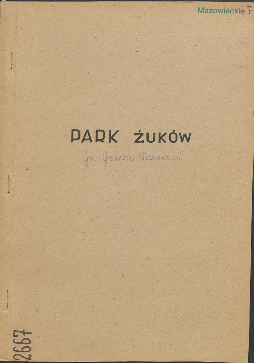 EP - Ewidencja parkowa, skan nr 1