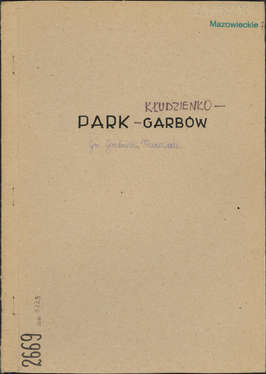 Ewidencja parkowa, skan nr 1