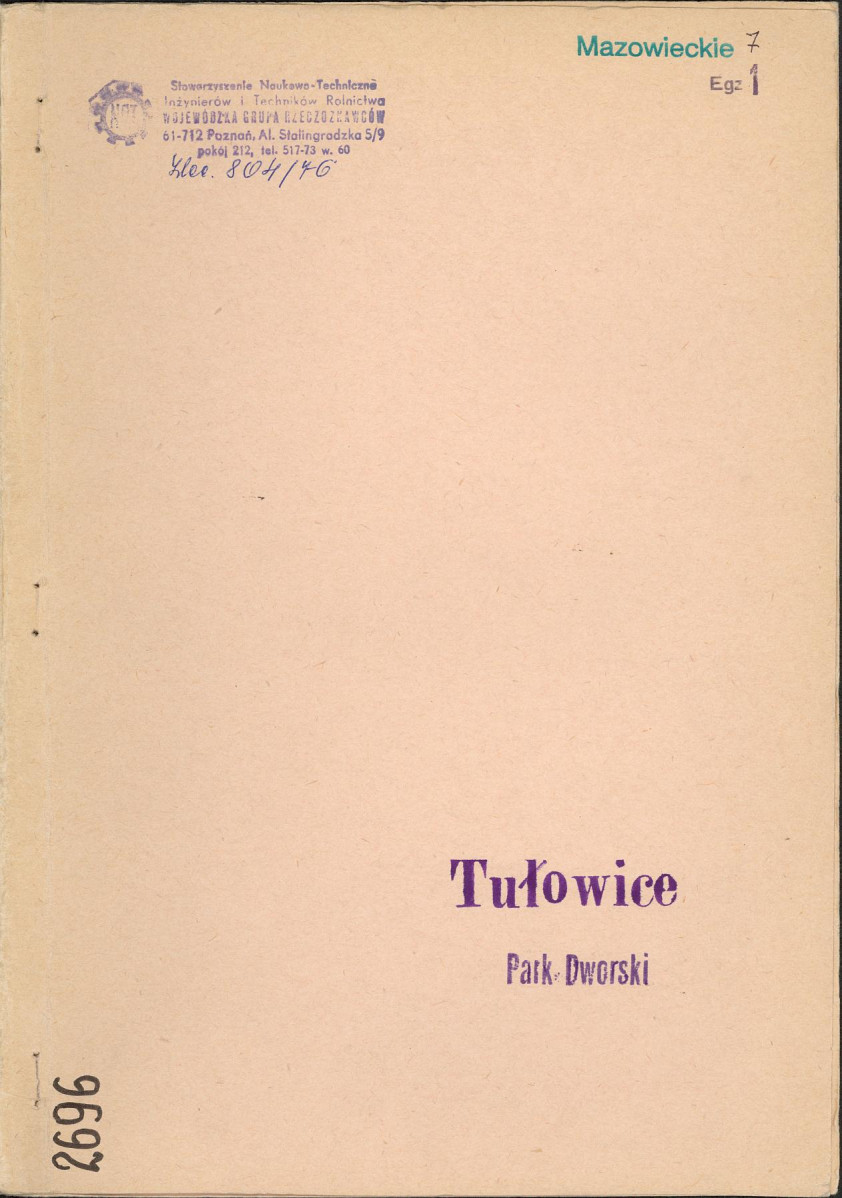 Ewidencja parkowa, skan nr 1