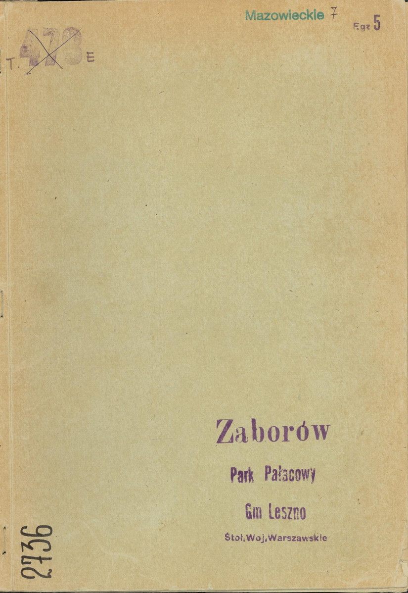 Ewidencja parkowa, skan nr 1