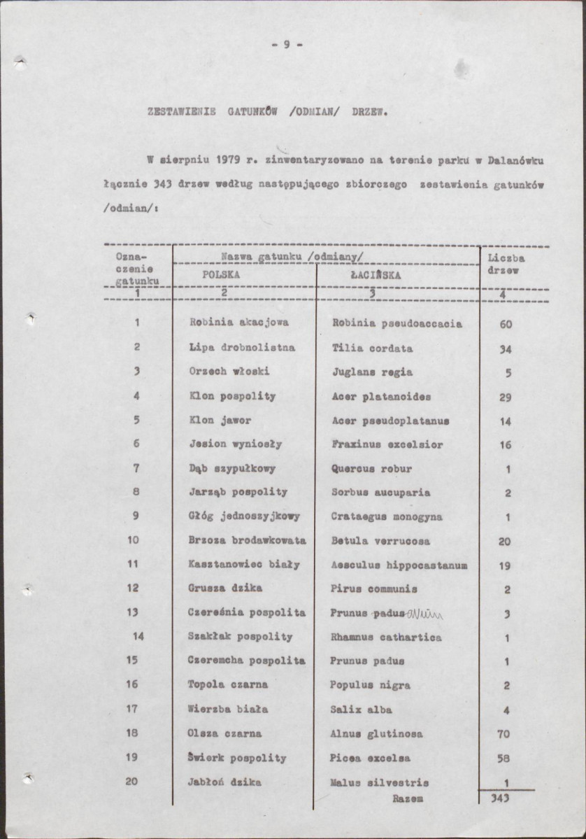 Ewidencja parkowa, skan nr 16