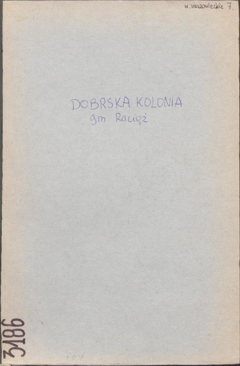 Ewidencja parkowa, skan nr 1