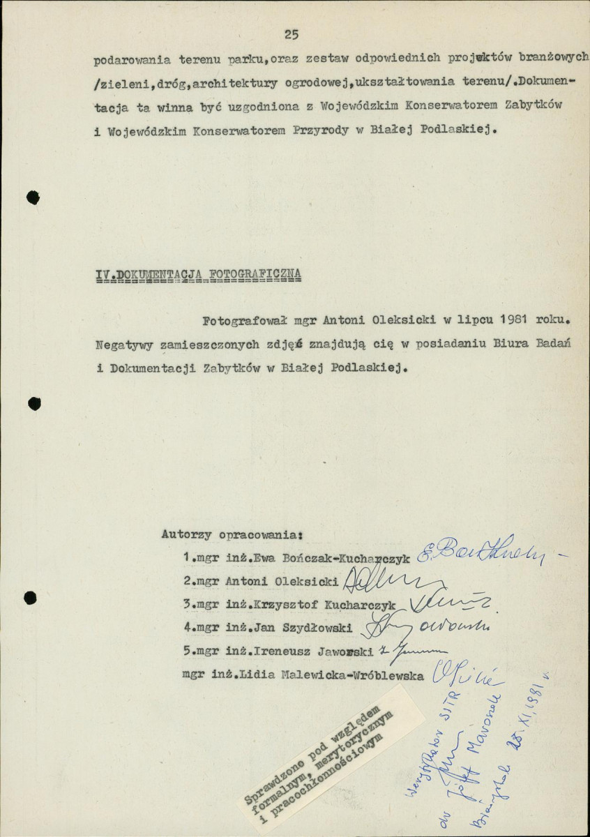 Ewidencja parkowa, skan nr 30