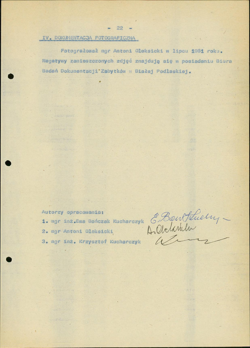 Ewidencja parkowa, skan nr 26