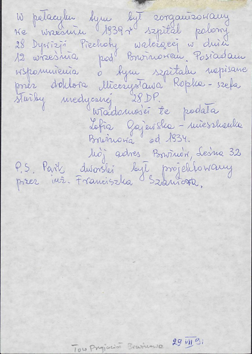 Ewidencja parkowa, skan nr 4