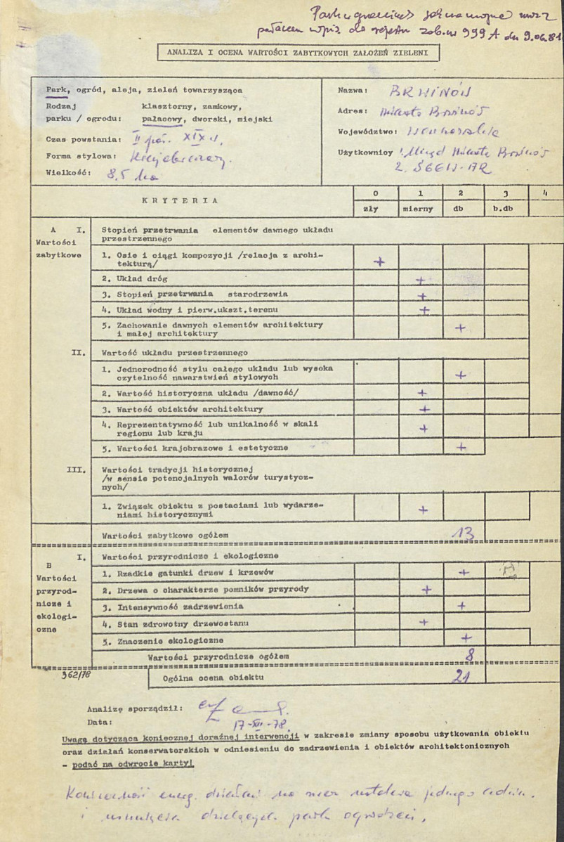 Ewidencja parkowa, skan nr 5
