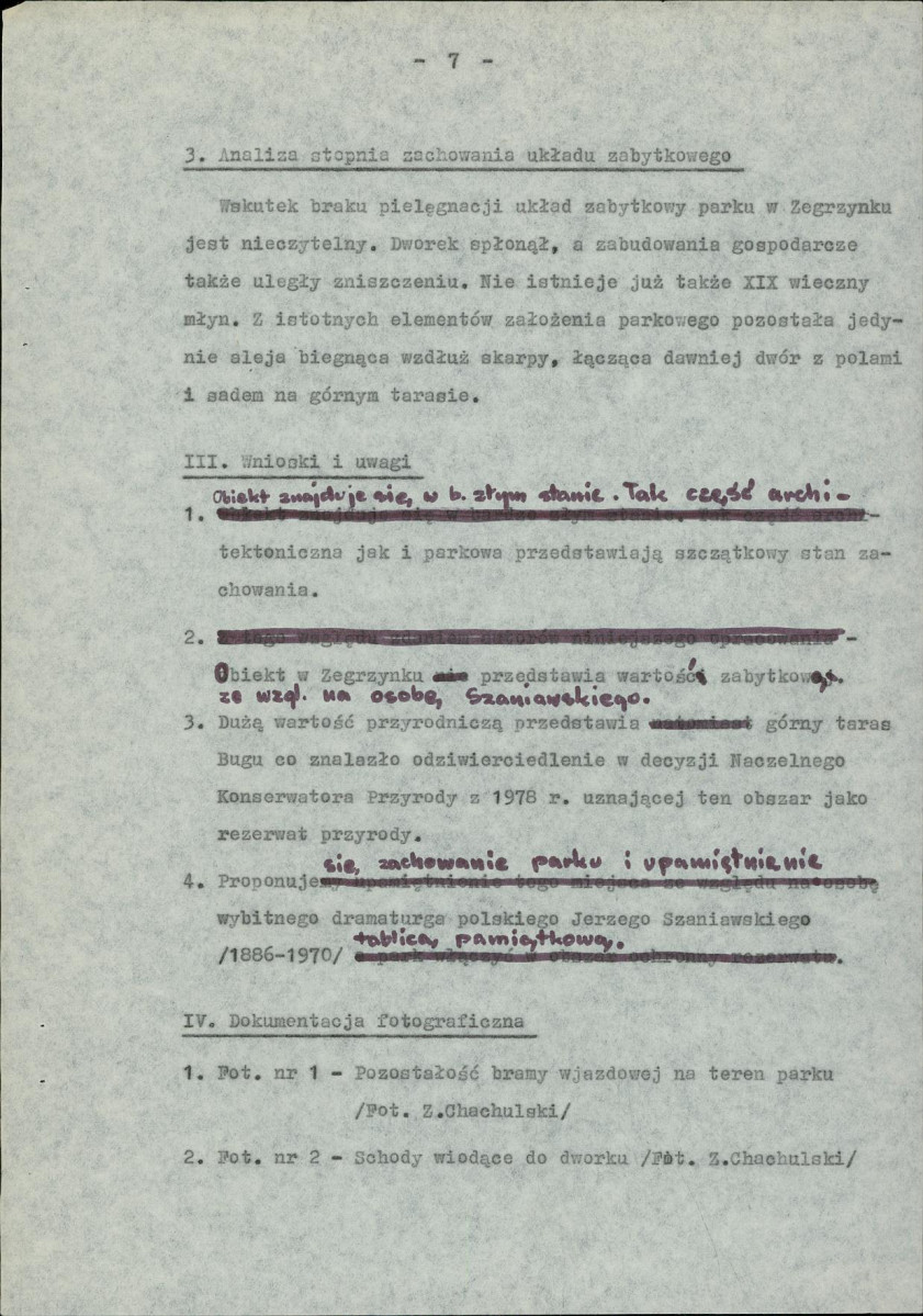 Ewidencja parkowa, skan nr 13