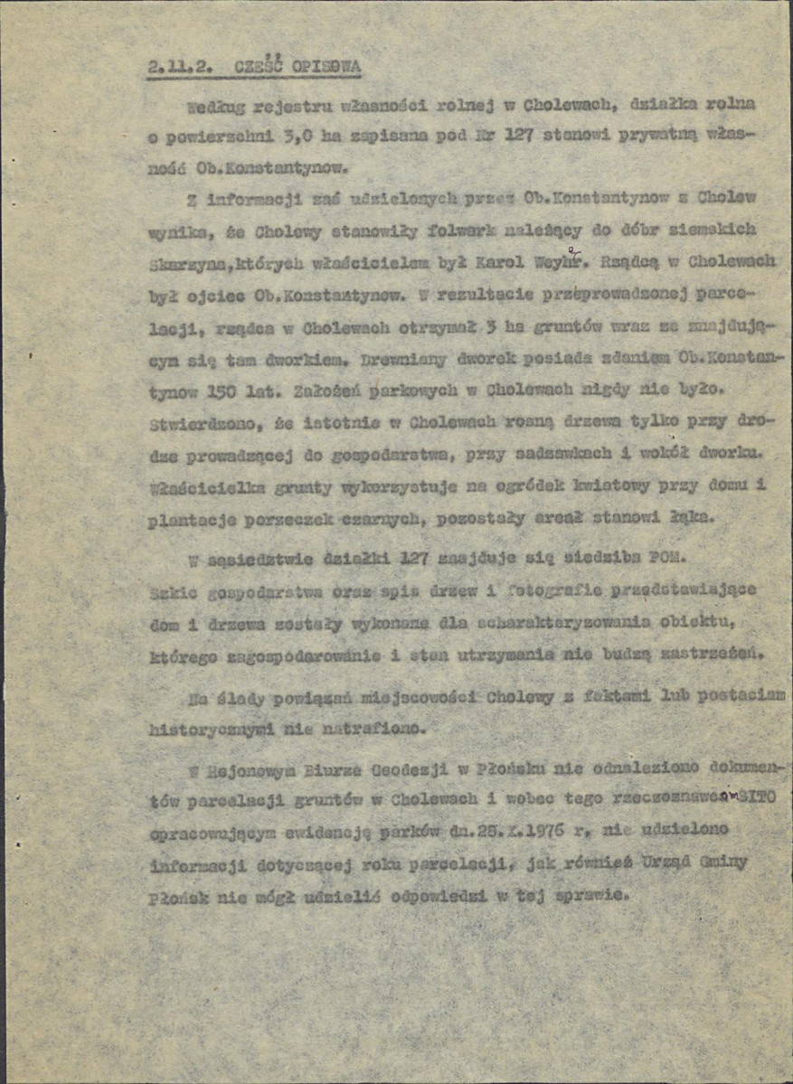 Ewidencja parkowa, skan nr 6