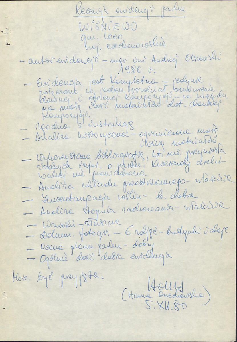Ewidencja parkowa, skan nr 6