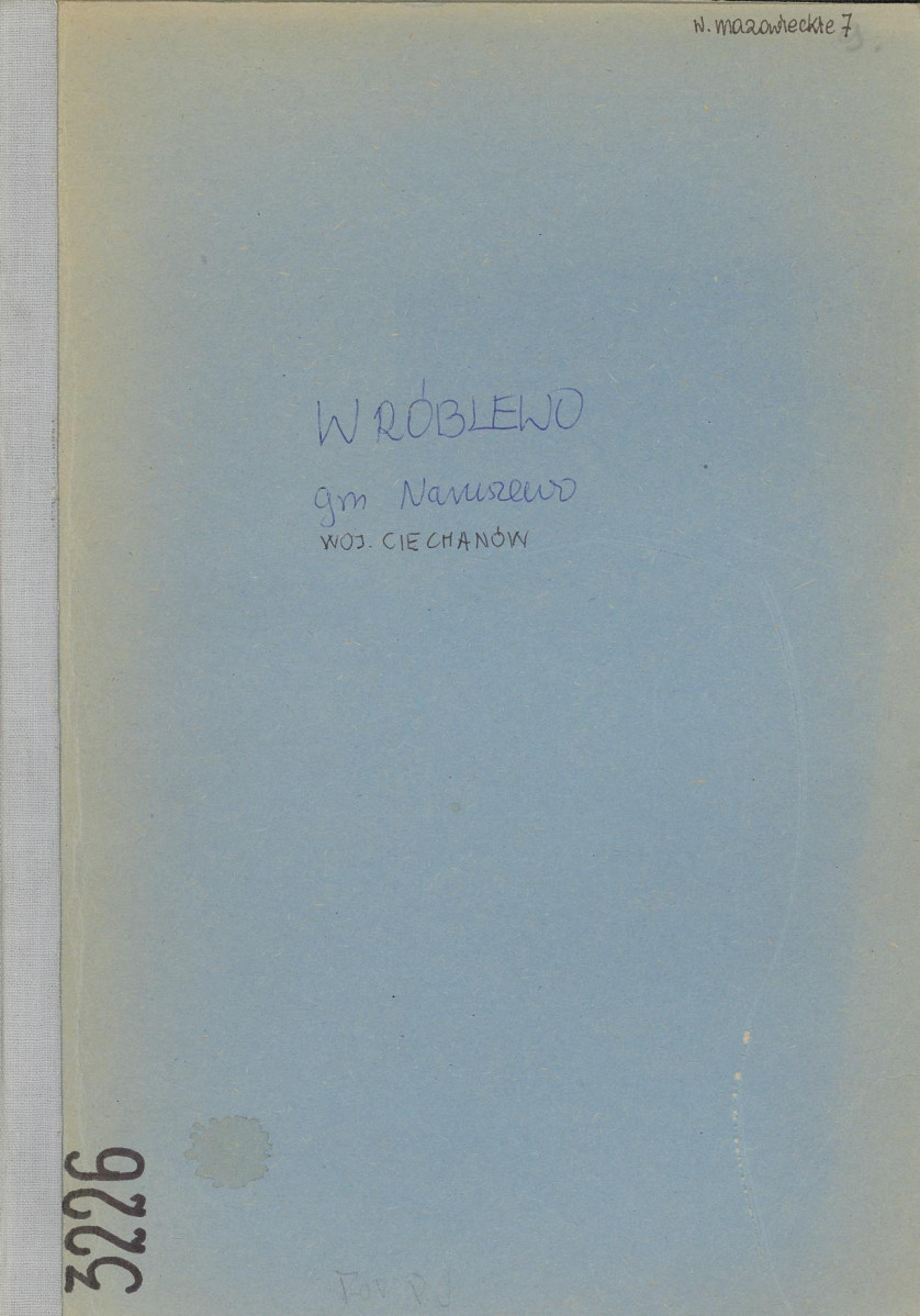 Ewidencja parkowa, skan nr 1