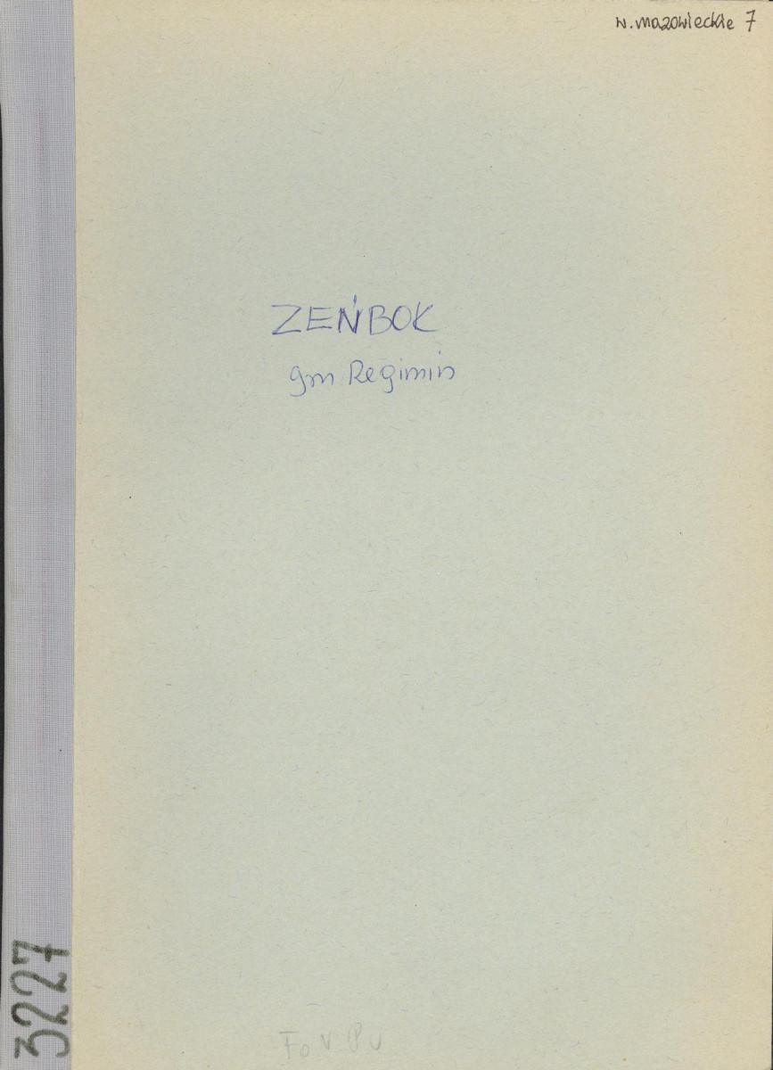 EP - Ewidencja parkowa, skan nr 1